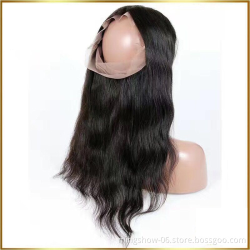 Wholesale best quality fast delivery straight 360 lace frontal closure